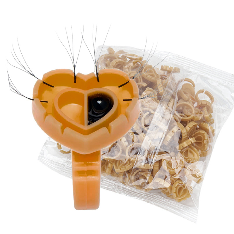 Eyelash Extension Vendor - 500PCS Glue Rings for Lash Extension