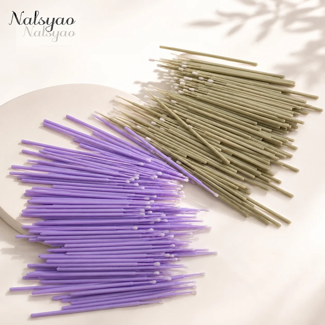 Eyelash Extension Glue - 500pcs Eyelash Extension Cleaning Swabs Lash