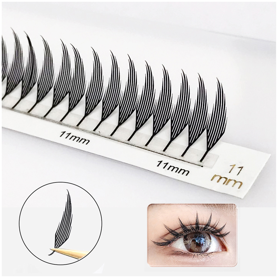 Eyelash Extension Hybrid - Comic Spire Eyelash Extension Natural Lightweight