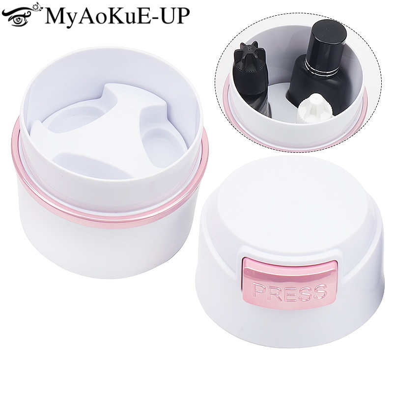 Eyelash Extension Double Lash - 1pcs Eyelash Glue Storage Tank Container