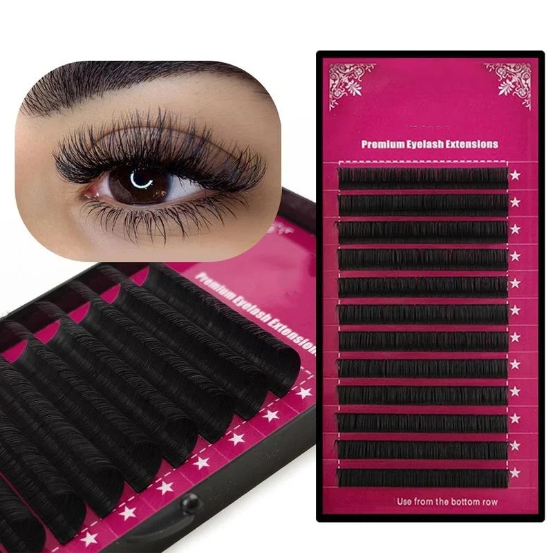 Eyelash Extension Volume - 【M】Eyelash Extension Individual Mix Size Mink
