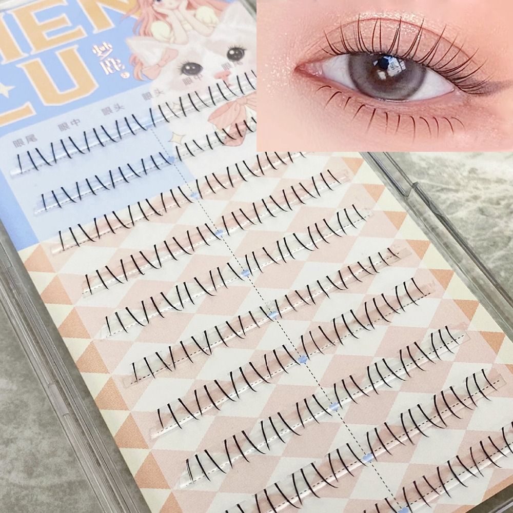 Eyelash Extension Korean - Korean Lower Eyelashes 3D Mink Simulation