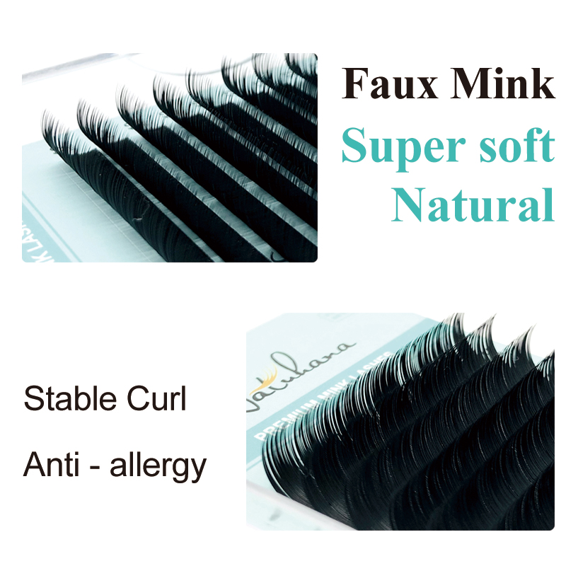 NATUHANA Korea PBT 16Rows B C  - Eyelash Extension Hybrid recension och pris
