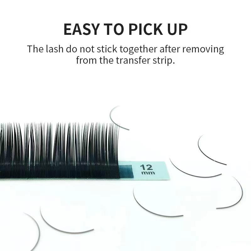 NATUHANA Korea PBT 16Rows B C  - Eyelash Extension Hybrid recension och pris