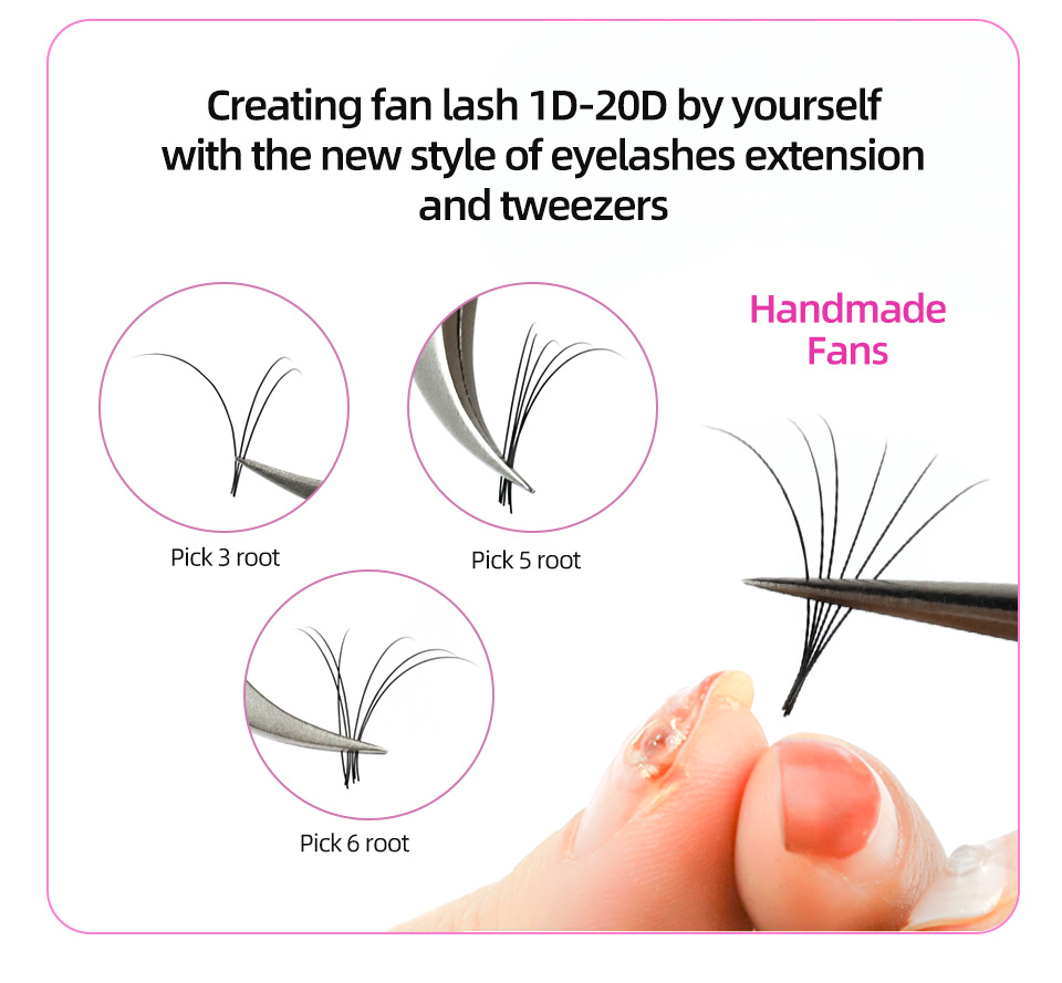 RUJADE B C CC D Curl Cashmere  - Eyelash Extension Double Lash recension och pris