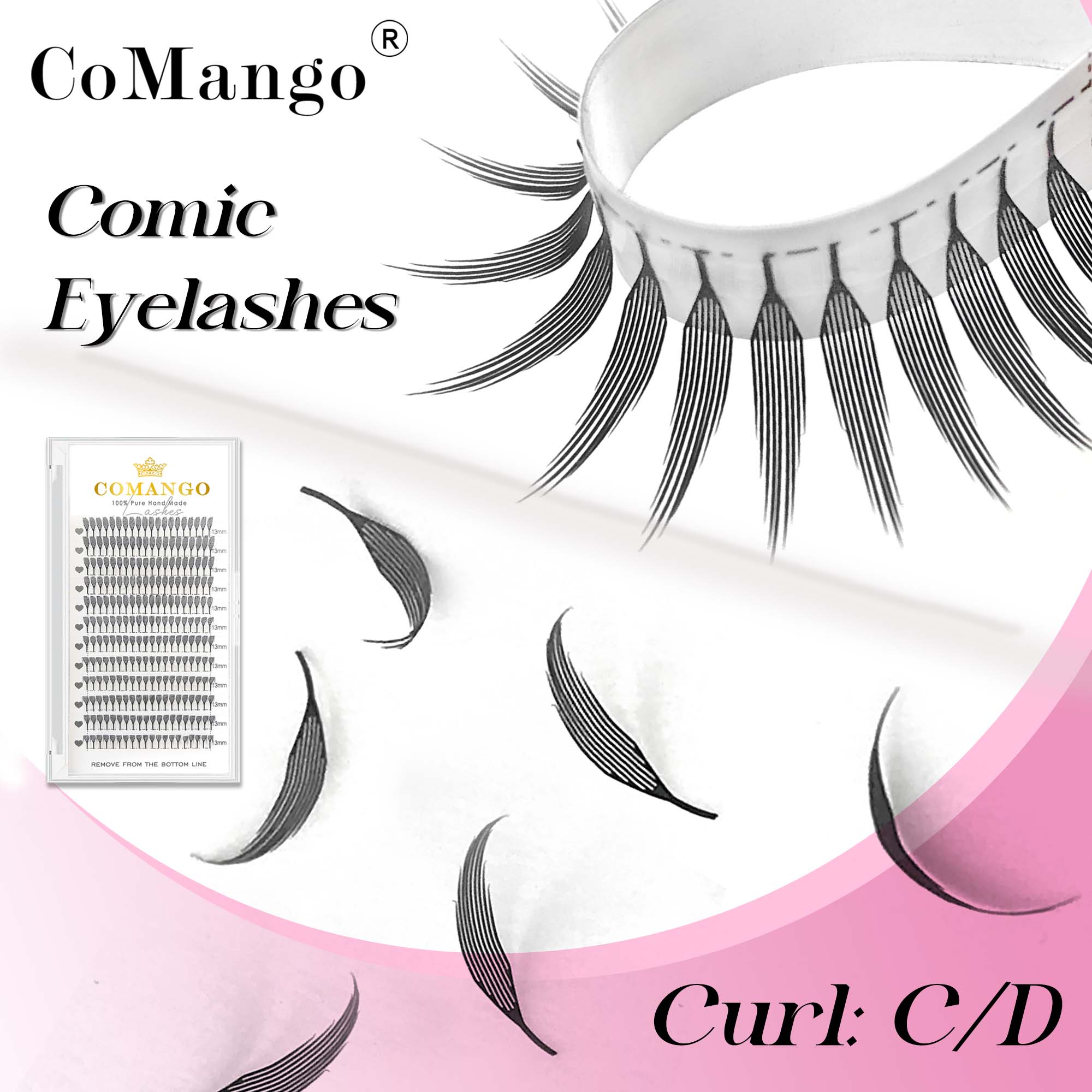 CoMango Cashmere Manga Spire E - Eyelash Extension Hybrid recension och pris