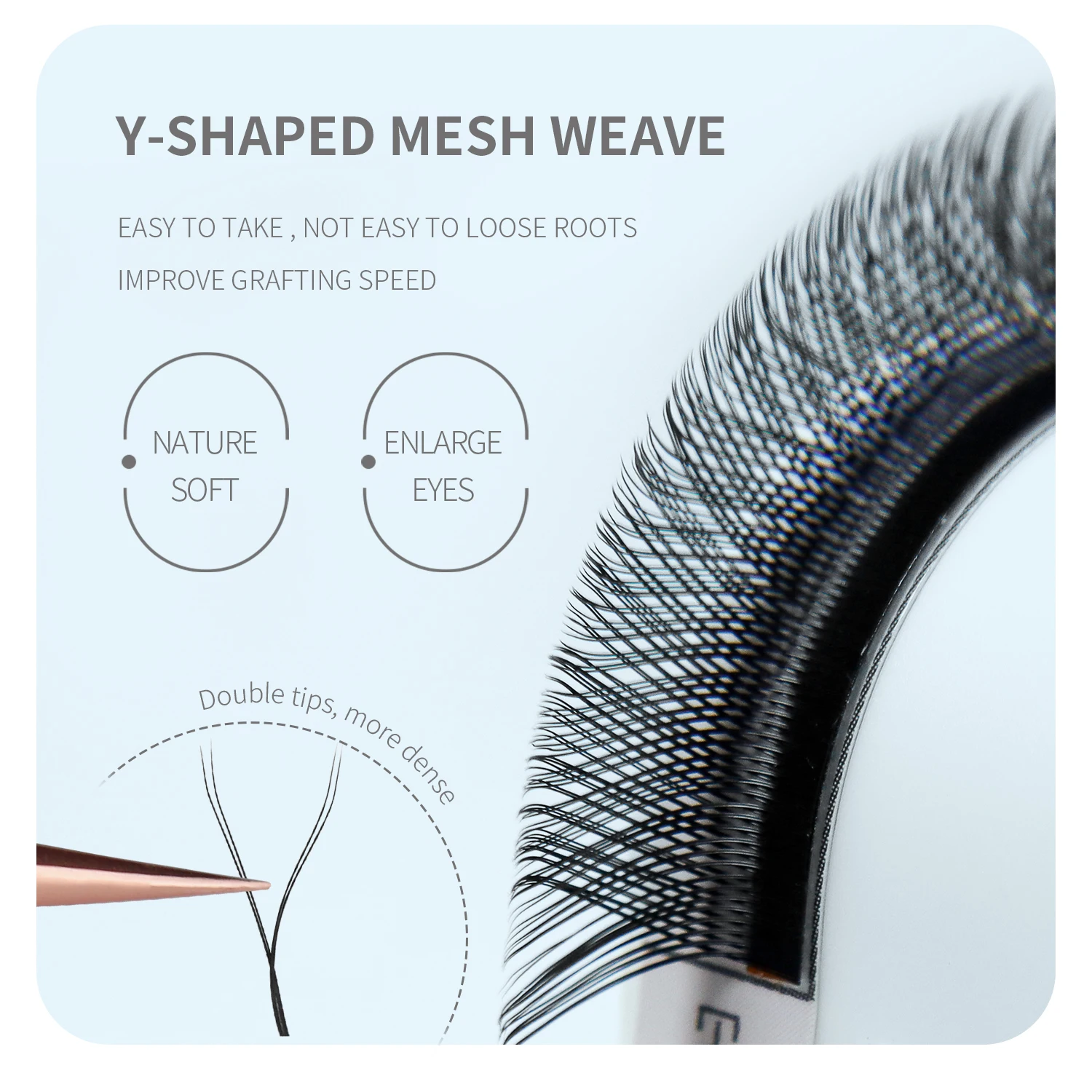 ANNAFRIS YY Shape Eyelash Exte - Eyelash Extension Double Lash recension och pris