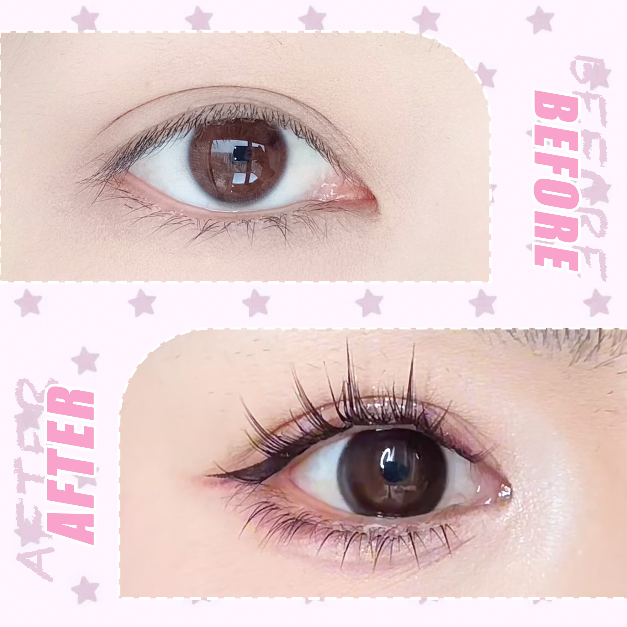 10-Row Lower Eyelash Extension - Eyelash Extension Korean recension och pris