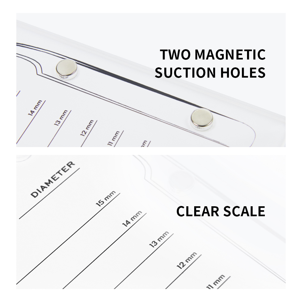 GAHAMACA Acrylic Lashes Holder - Eyelash Extension Double Lash recension och pris