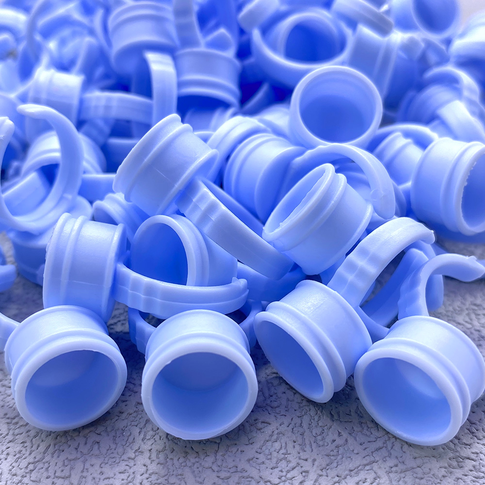 100Pcs Glue Rings For Lashes G - Eyelash Extension Double Lash recension och pris