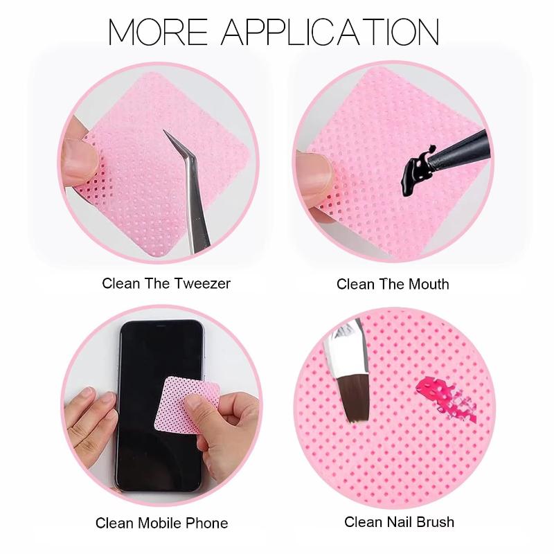 200Pcs Lint‑Free Nail Wipes Ey - Eyelash Extension Glue recension och pris