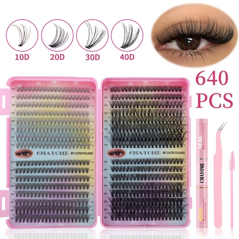 Bond and Seal False Eyelashes  - Eyelash Extension Volume recension och pris