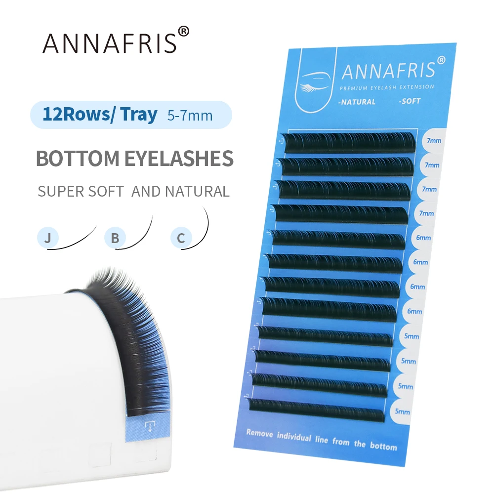 ANNAFRIS Lower Lashes 5-7mm Mi - Eyelash Extension Hybrid recension och pris