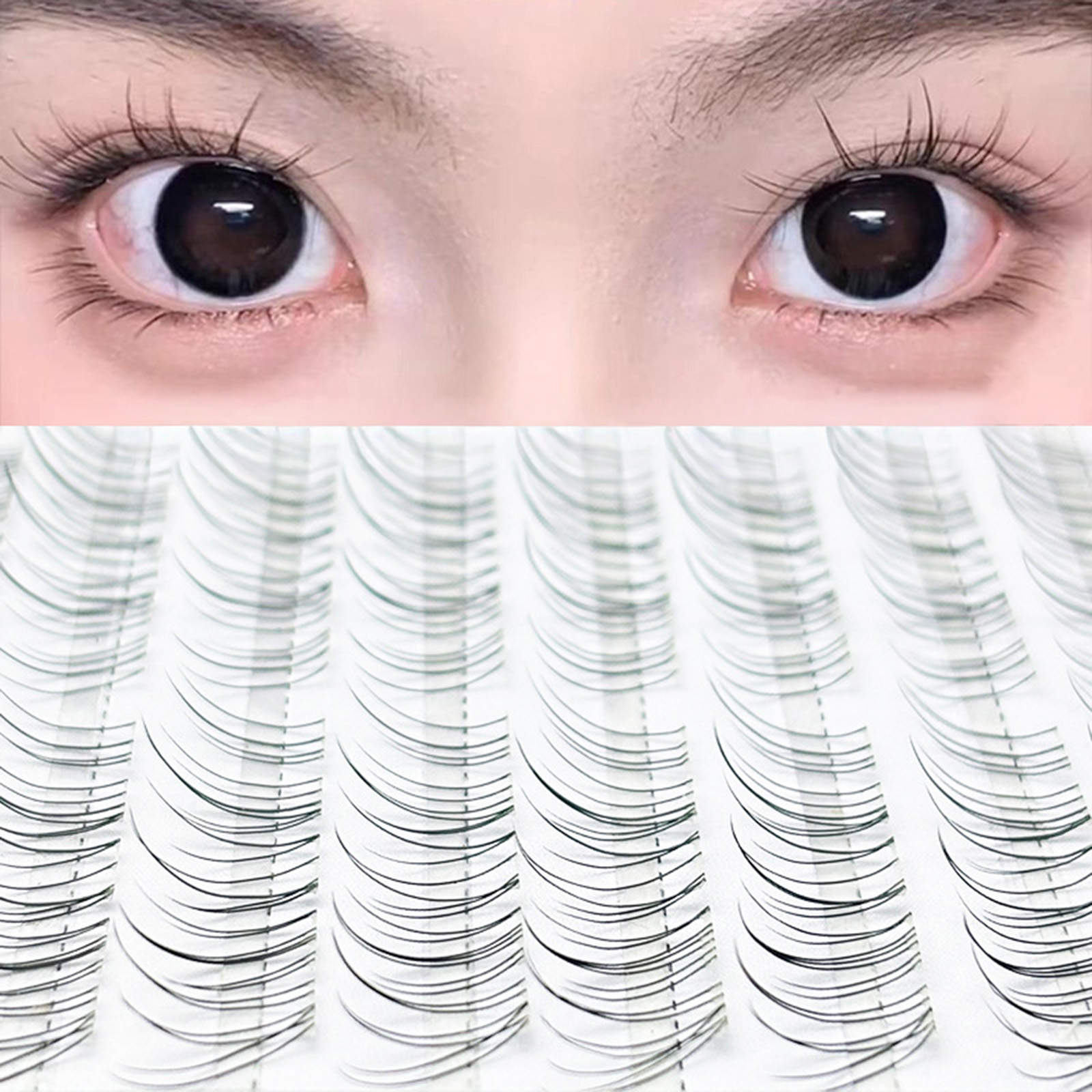 Korean Style False Eyelashes B - Eyelash Extension Korean recension och pris