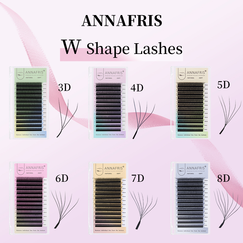 ANNAFRIS Premade Volume Fan YY - Eyelash Extension Fan recension och pris