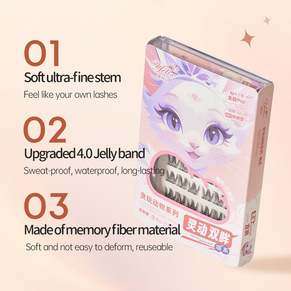 Yelix Multi-Style Self-adhesiv - Eyelash Extension Glue recension och pris