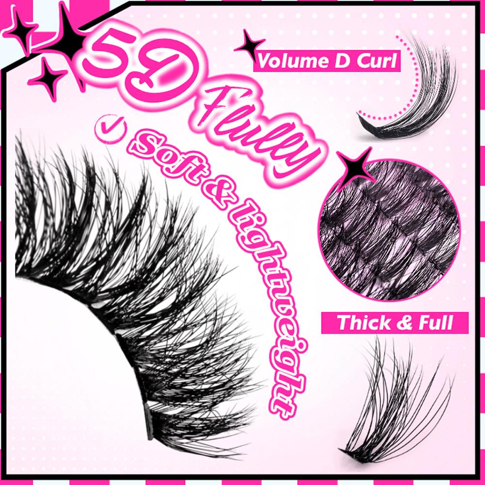 False Eyelashes 40 Pairs Book  - Eyelash Extension Volume recension och pris