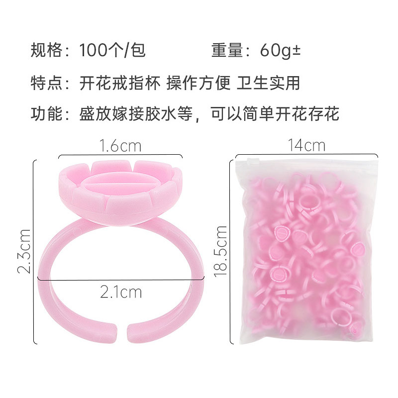 100Pcs Disposable Eyelash Exte - Eyelash Extension Double Lash recension och pris