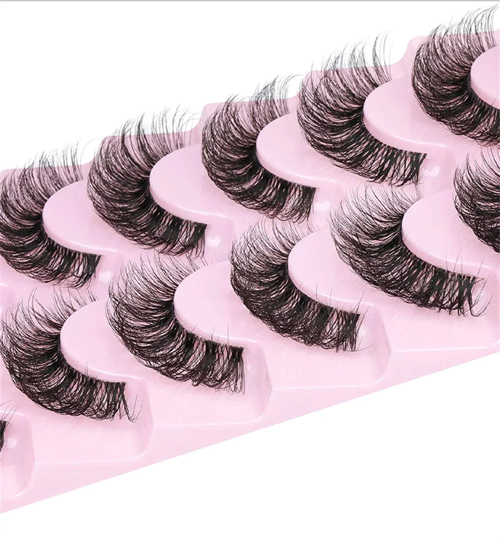 10 Pairs False Eyelashes 6D Su - Eyelash Extension Supernatural recension och pris