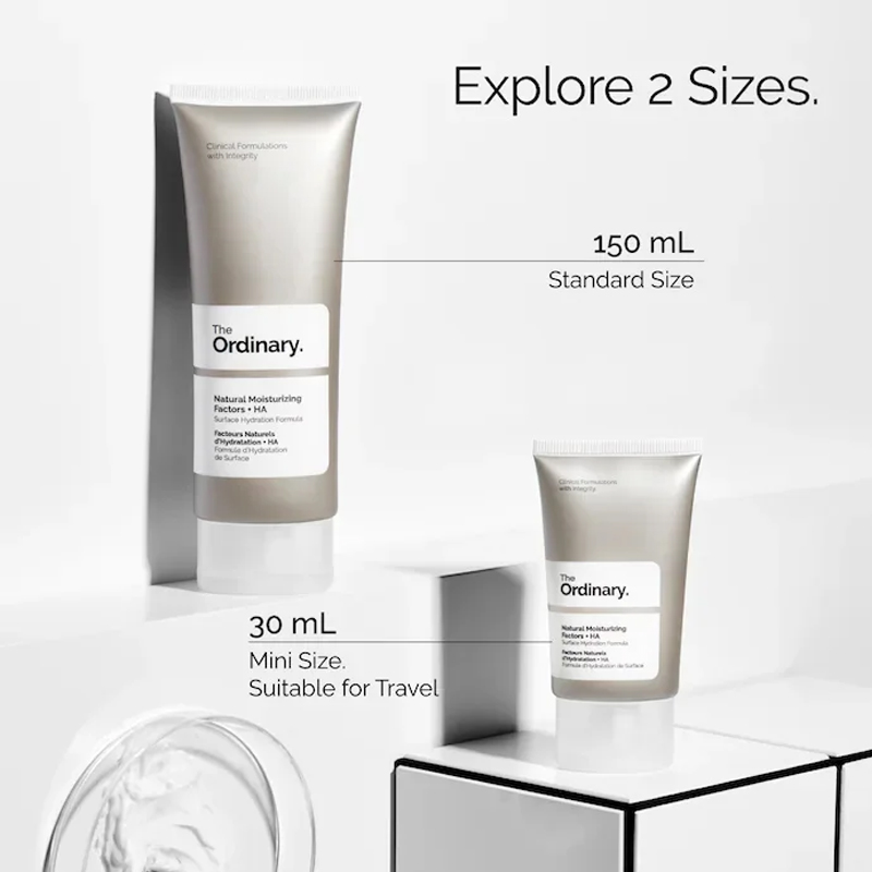 Natural Moisturizing Factors + - The Ordinary Serum Hyaluronic Acid recension och pris