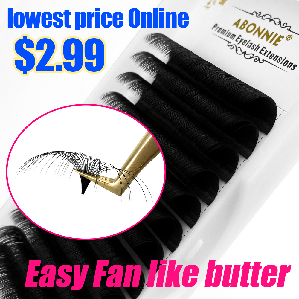 Abonnie 0.03-0.10mm Easy Fan L - Eyelash Extension Fan recension och pris