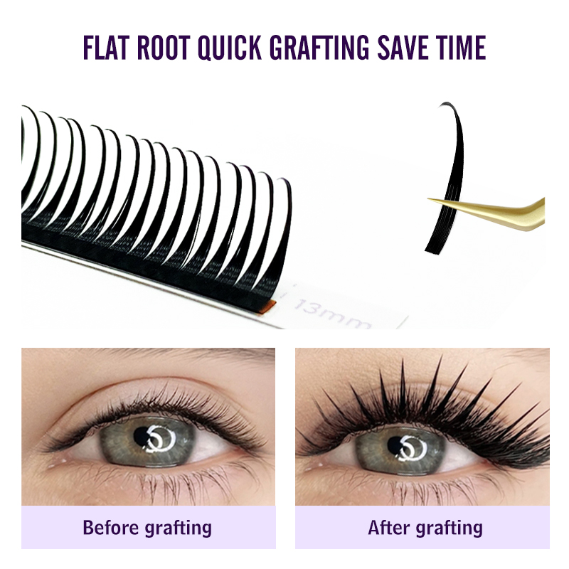 NATUHANA New 0.07mm Wet Eyelas - Eyelash Extension Hybrid recension och pris