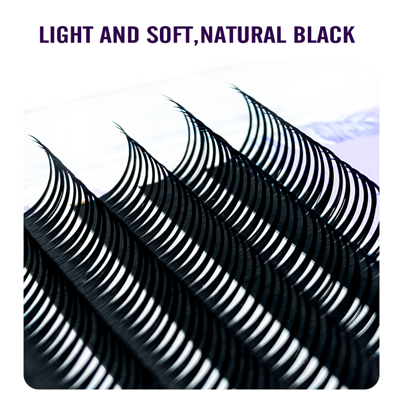 NATUHANA New 0.07mm Wet Eyelas - Eyelash Extension Hybrid recension och pris