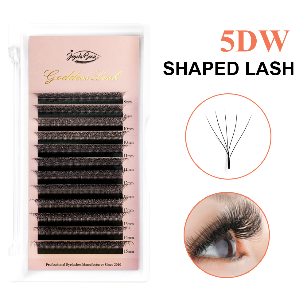 Goddess 5D W Shape Lashes Big  - Eyelash Extension Supernatural recension och pris