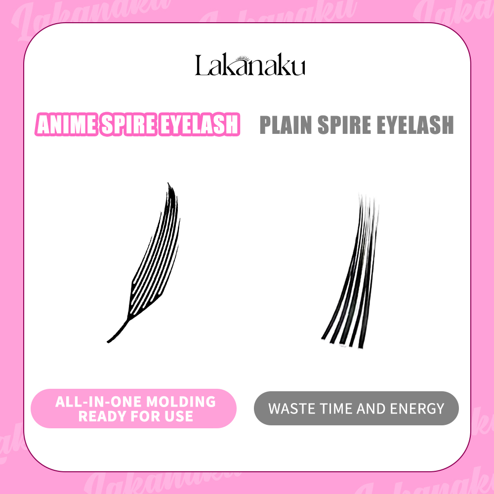 LAKANAKU Manga Anime Spire Eye - Eyelash Extension Hybrid recension och pris