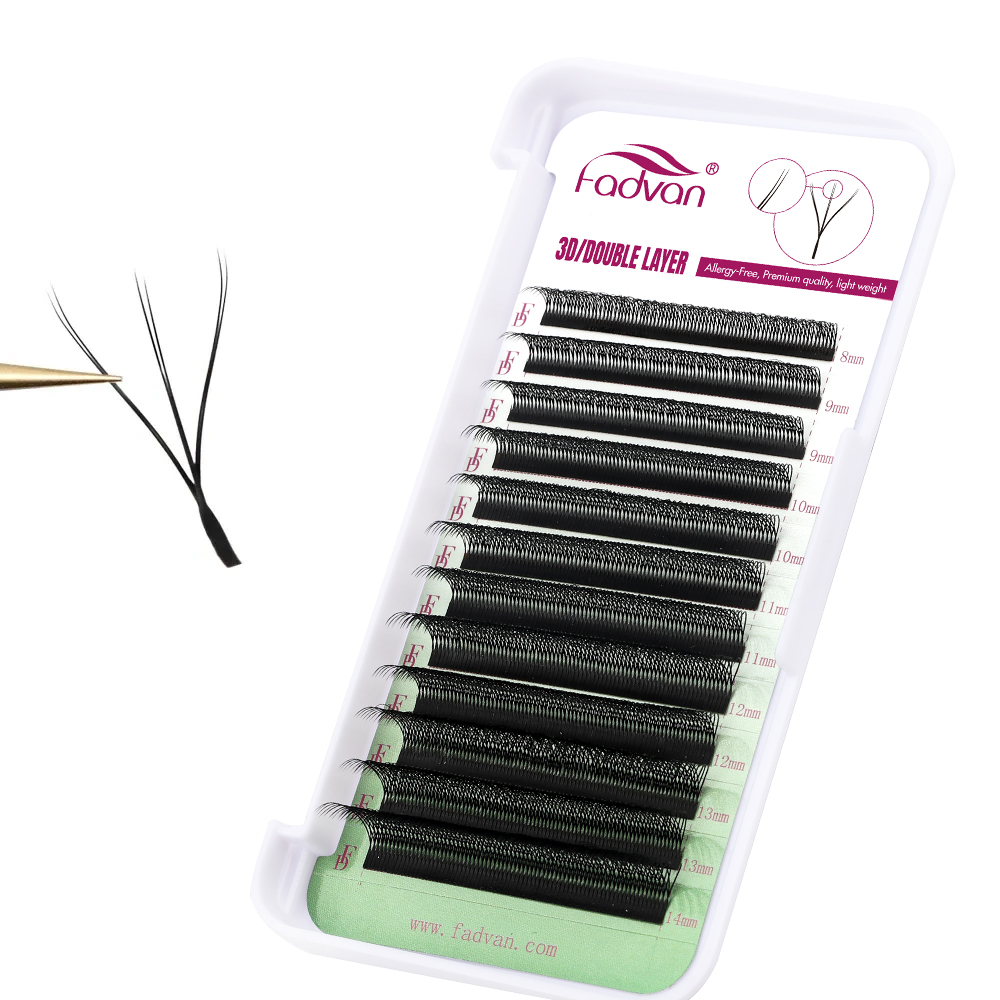 FADVAN 6D-W shaped eyelash ext - Eyelash Extension Fan recension och pris