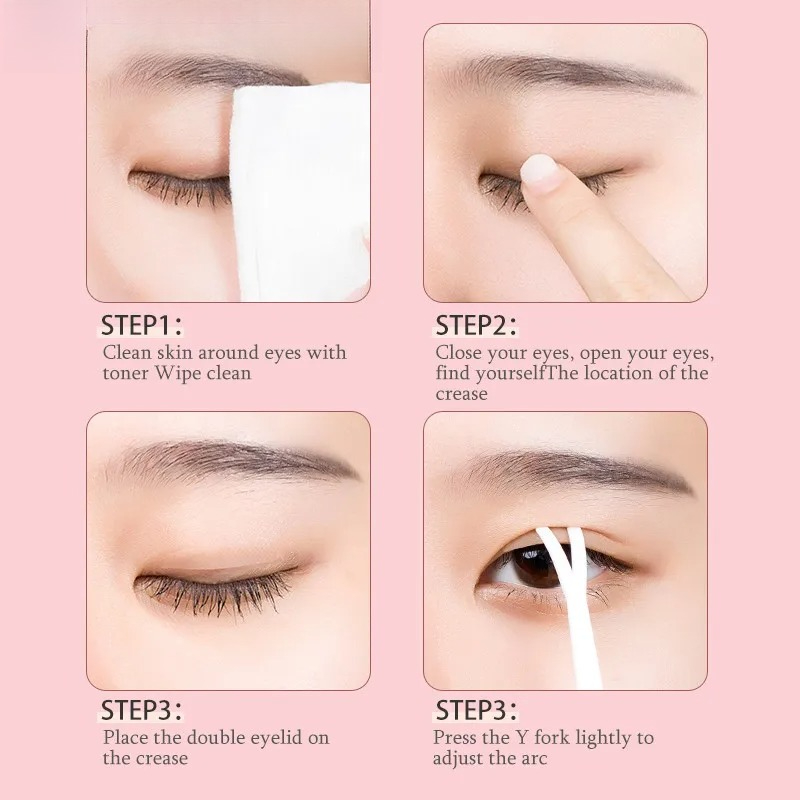 Eye tape Double Fold Eyelid Ta - Eyelash Extension Double Lash recension och pris
