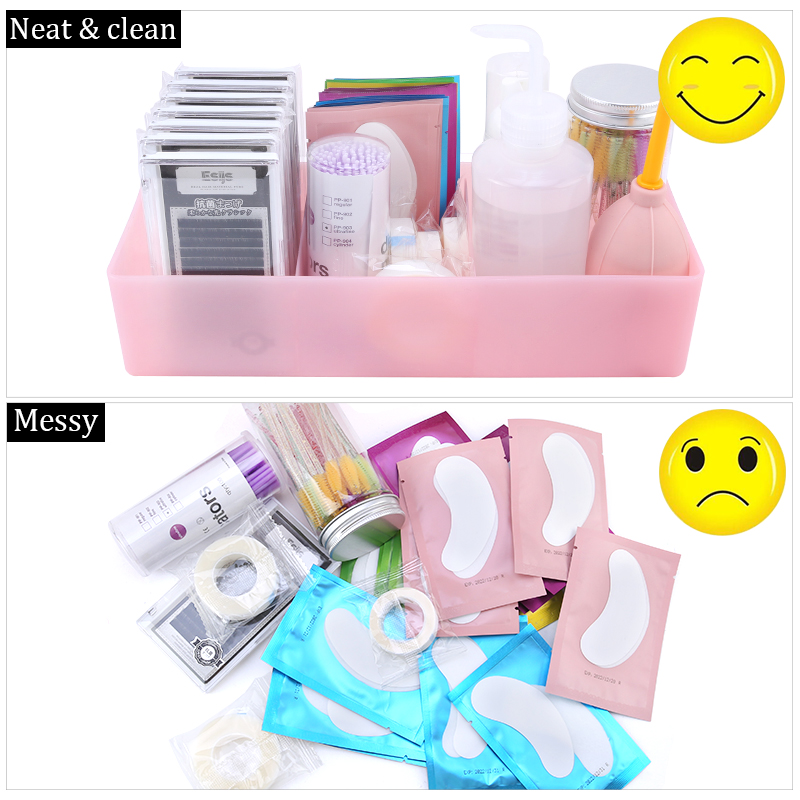 Eyelash Storage Box Large Capa - Lash Extension Tweezers recension och pris