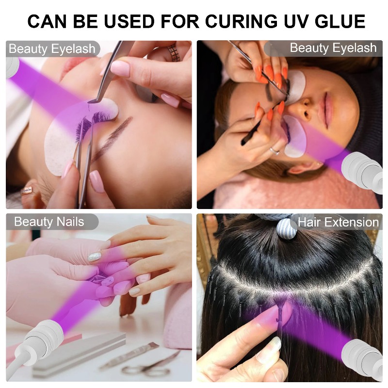UV Eyelash Lamp Grafting Exten - Eyelash Extension Glue recension och pris