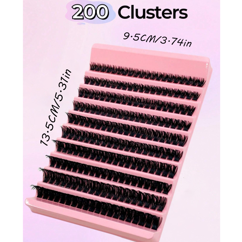 200PCS DIY Eyelash Extensions  - Eyelash Extension Supernatural recension och pris