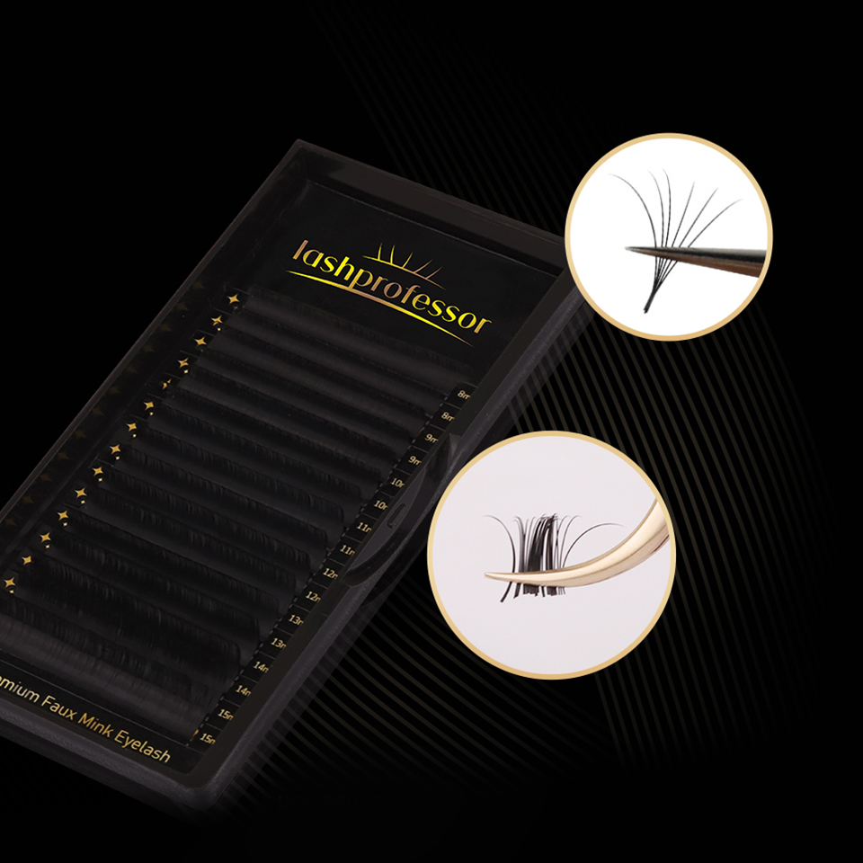 Lashprofessor 16Rows Soft Natu - Eyelash Extension Korean recension och pris