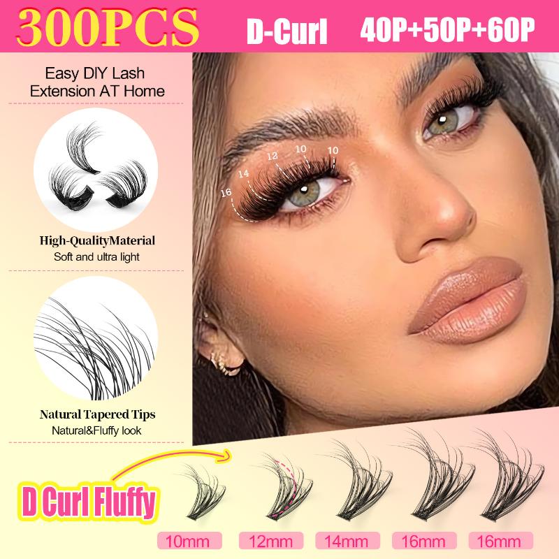 Cluster Lashes Kit Individual  - Eyelash Extension Volume recension och pris