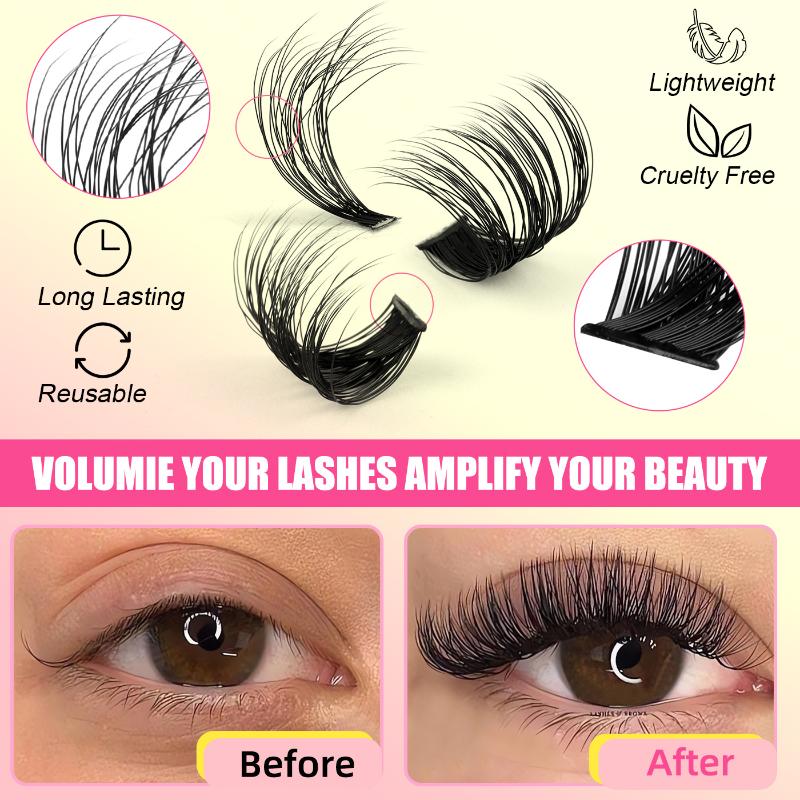 Cluster Lashes Kit Individual  - Eyelash Extension Volume recension och pris