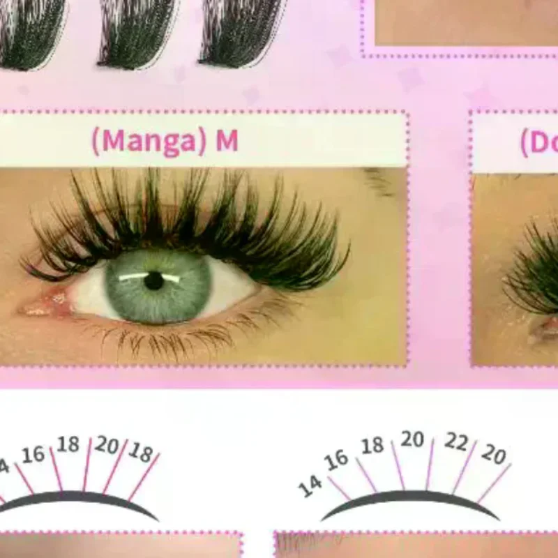 Lash Clusters Kit Lash Spikes  - Eyelash Extension Volume recension och pris