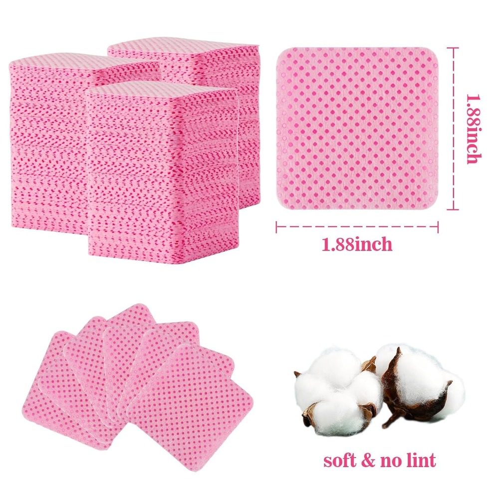 Lint Free Nail Wipes for Gel P - Eyelash Extension Glue recension och pris