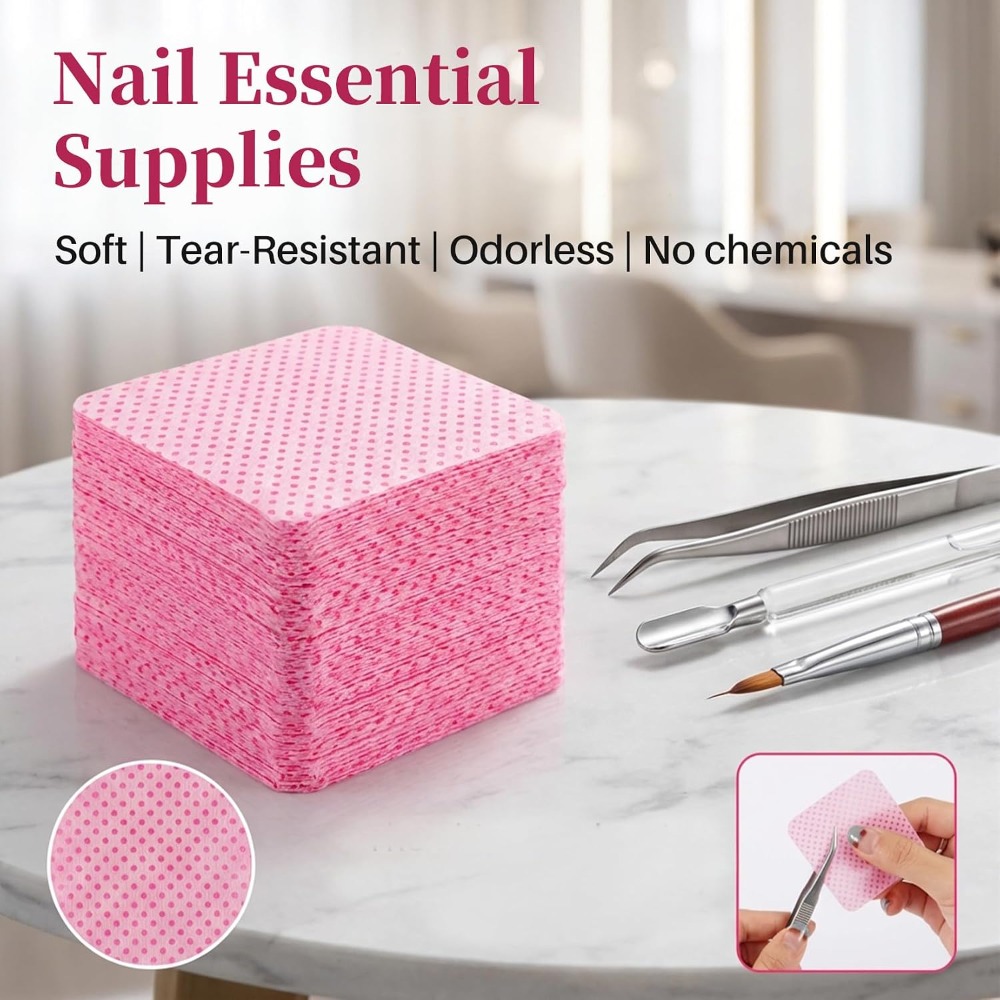 Lint Free Nail Wipes for Gel P - Eyelash Extension Glue recension och pris