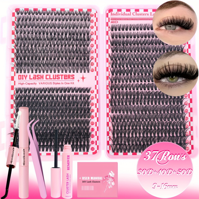 740/200pcsCluster Eyelash Exte - Lash Extension Tweezers recension och pris