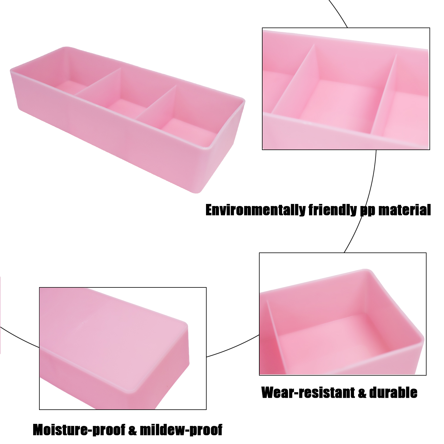 False Eyelash Storage Box For  - Eyelash Extension Double Lash recension och pris