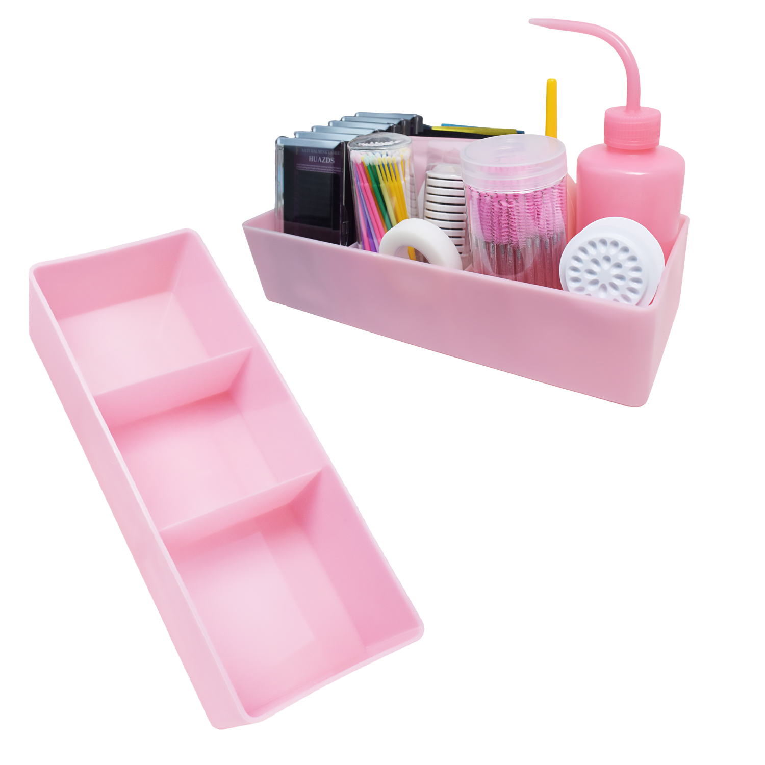 False Eyelash Storage Box For  - Eyelash Extension Double Lash recension och pris