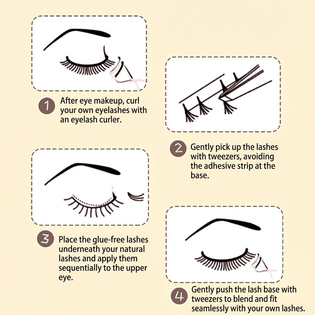 Korean Style lash extenstion N - Eyelash Extension Korean recension och pris