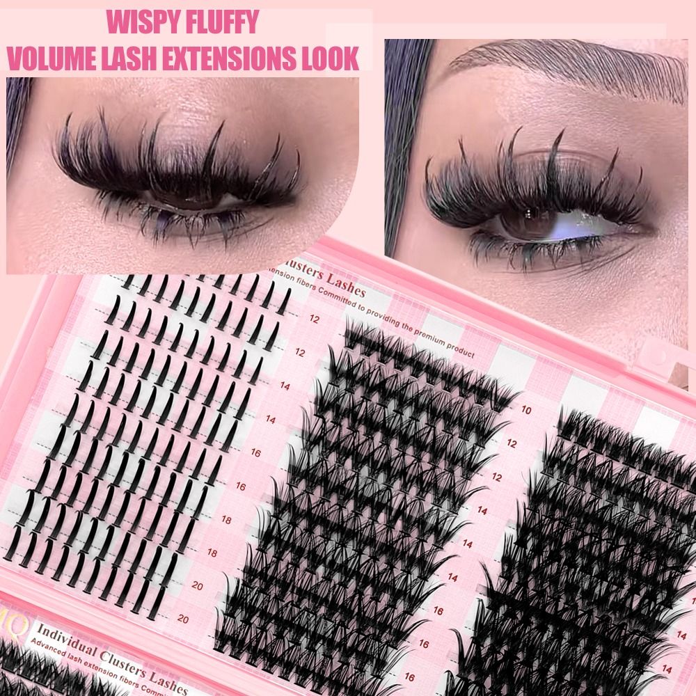 9-16mm Length False Eyelashes  - Eyelash Extension Fan recension och pris