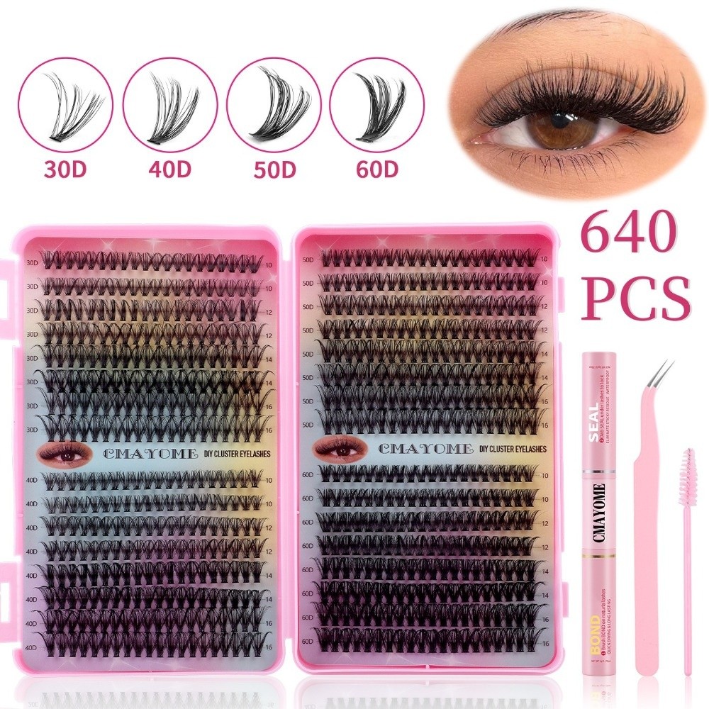 Bond and Seal False Eyelashes  - Eyelash Extension Volume recension och pris