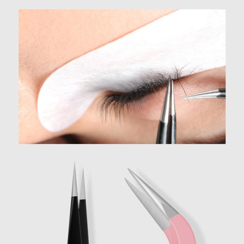 Stainless Steel Tweezers  Prec - Eyelash Extension Volume recension och pris