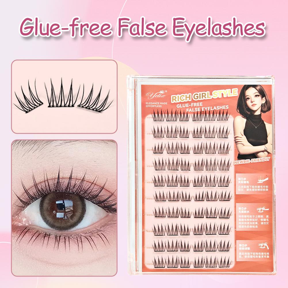 Korean Glue-free False Eyelash - Eyelash Extension Korean recension och pris