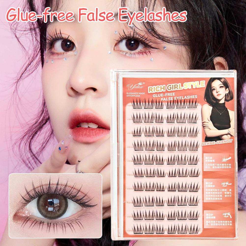 Korean Glue-free False Eyelash - Eyelash Extension Korean recension och pris
