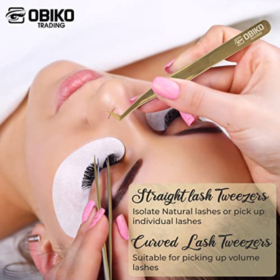Obiko Eyelash Extension Tweeze - Lash Extension Tweezers recension och pris